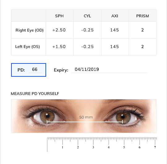 Understand Your Eyeglass Prescription Framesbuy