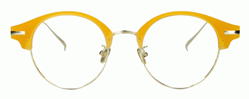 Gold non prescription clearance glasses