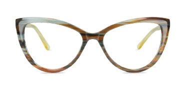 Cat-eye glasses