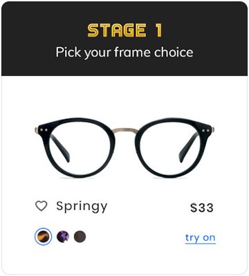 Pick your gaming glasses frames
