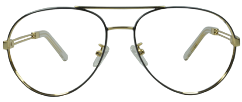 Executive Oversized Aviator Glasses