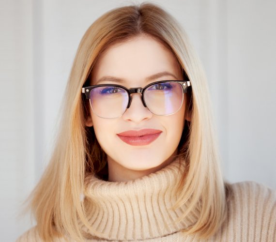 Oversized women's cheap eyeglass frames