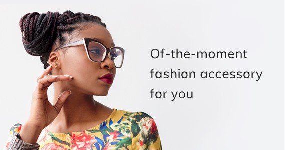 Fake glasses - fashion accessory