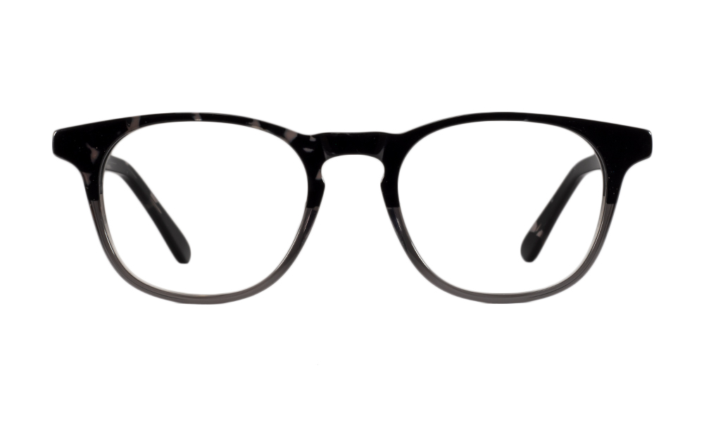 Nobia Round Black Full Rim Eyeglasses