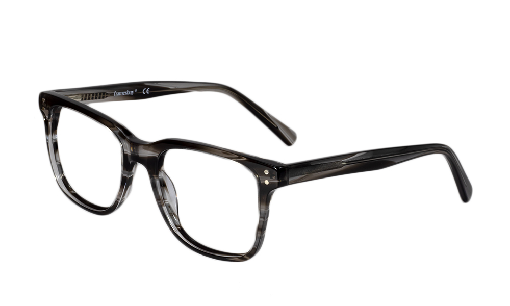 Jester Square Black Full Rim Eyeglasses