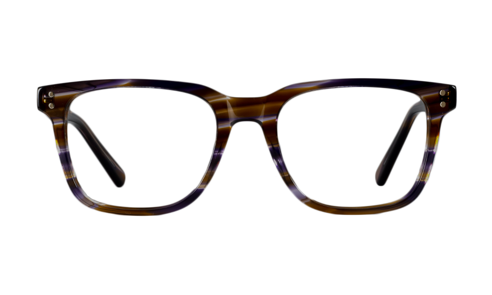 Jester Square Brown Full Rim Eyeglasses