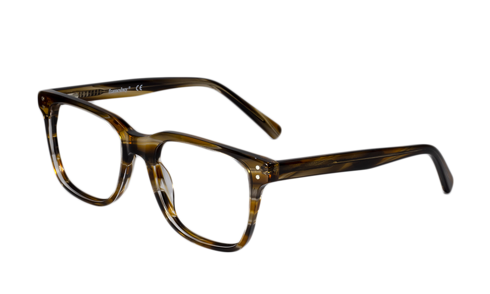 Starla Square Brown Full Rim Eyeglasses