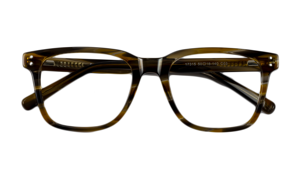 Starla Square Brown Full Rim Eyeglasses