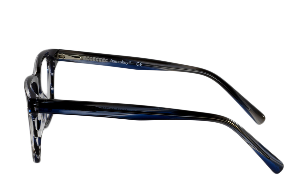 Starla Square Blue Full Rim Eyeglasses