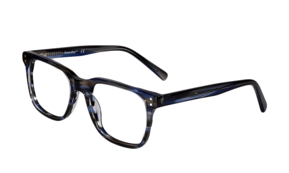 Starla Square Blue Full Rim Eyeglasses