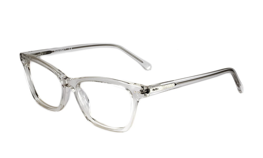Gillian Wayfarer Clear Full Rim Eyeglasses