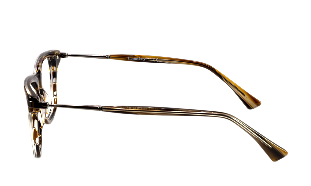 Rolo Square Brown Full Rim Eyeglasses