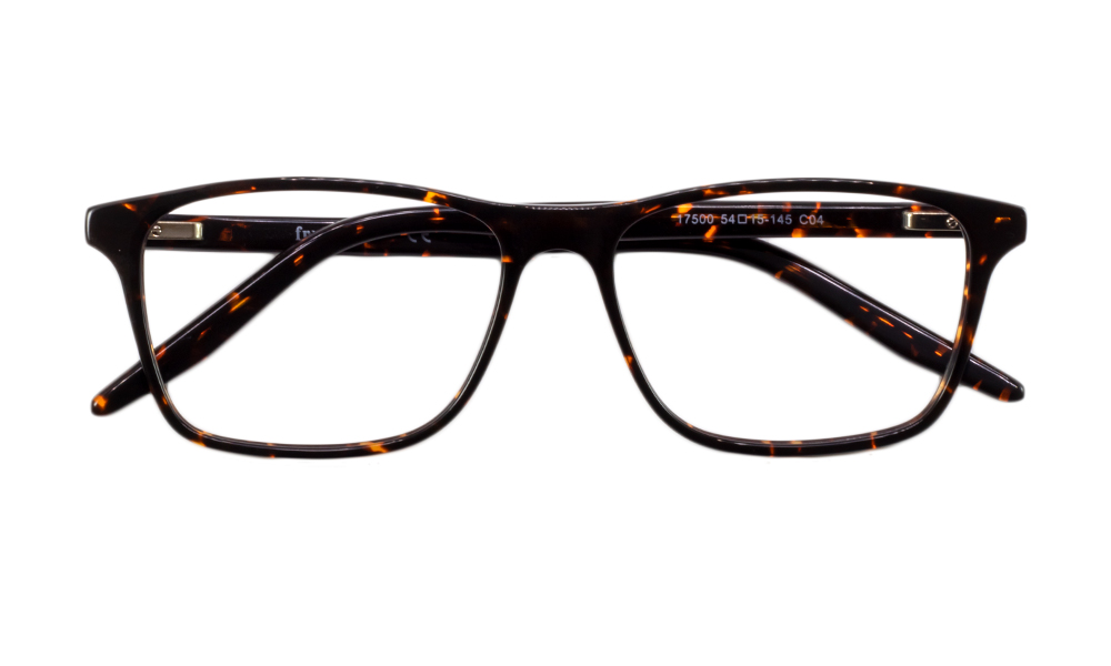 Orion Rectangle Brown Full Rim Eyeglasses