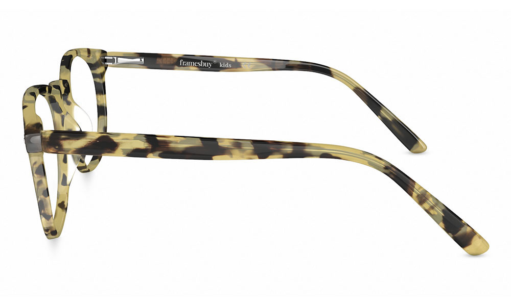Mufasa Round Leopard Full Rim Eyeglasses