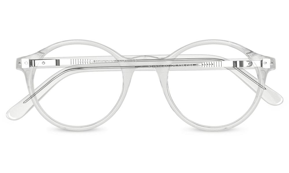 Shawn Round Clear Full Rim Eyeglasses