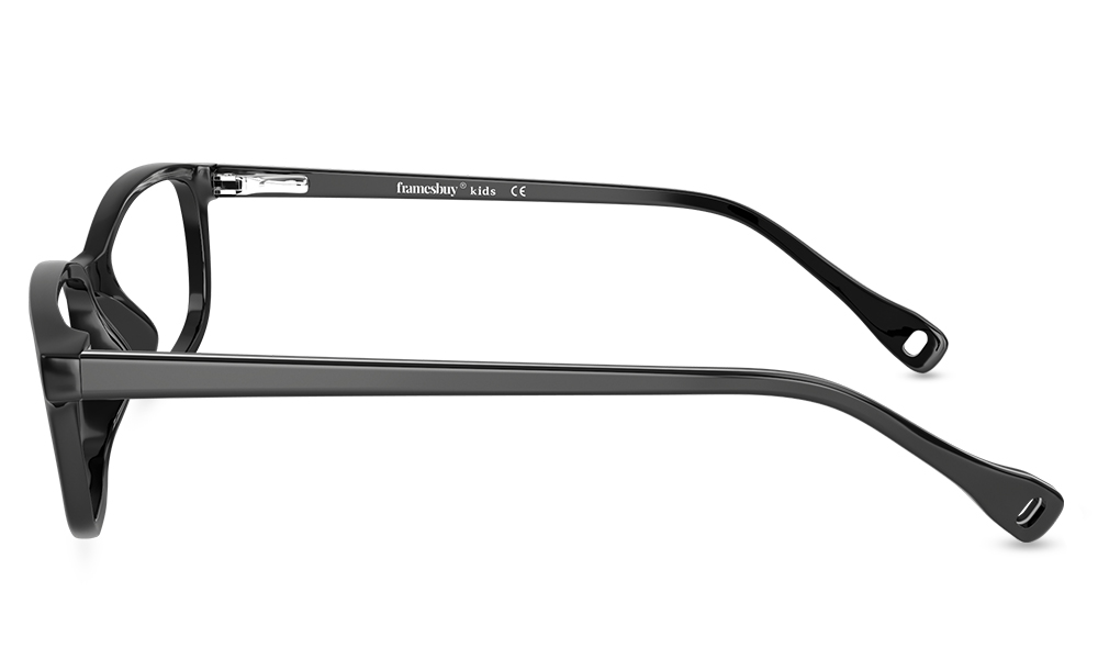 Dexter Rectangle Black Full Rim Eyeglasses