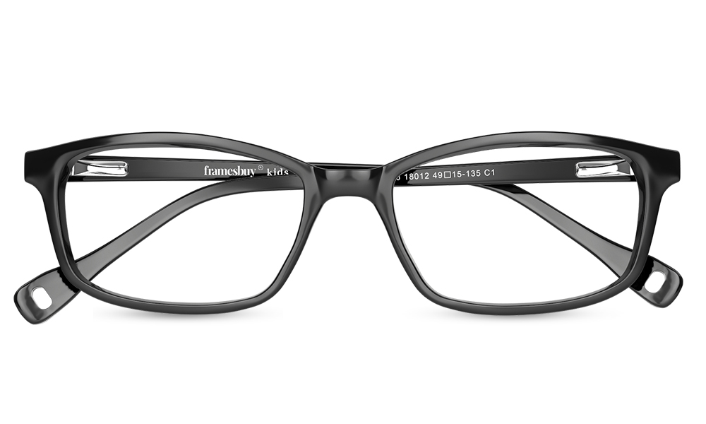 Dexter Rectangle Black Full Rim Eyeglasses