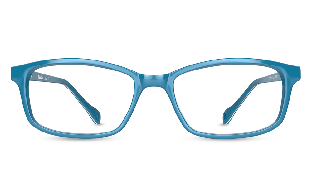 Fairytale Rectangle Blue Full Rim Eyeglasses