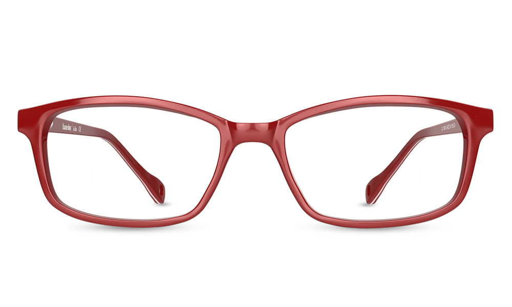 Fairytale Rectangle Red Full Rim Eyeglasses