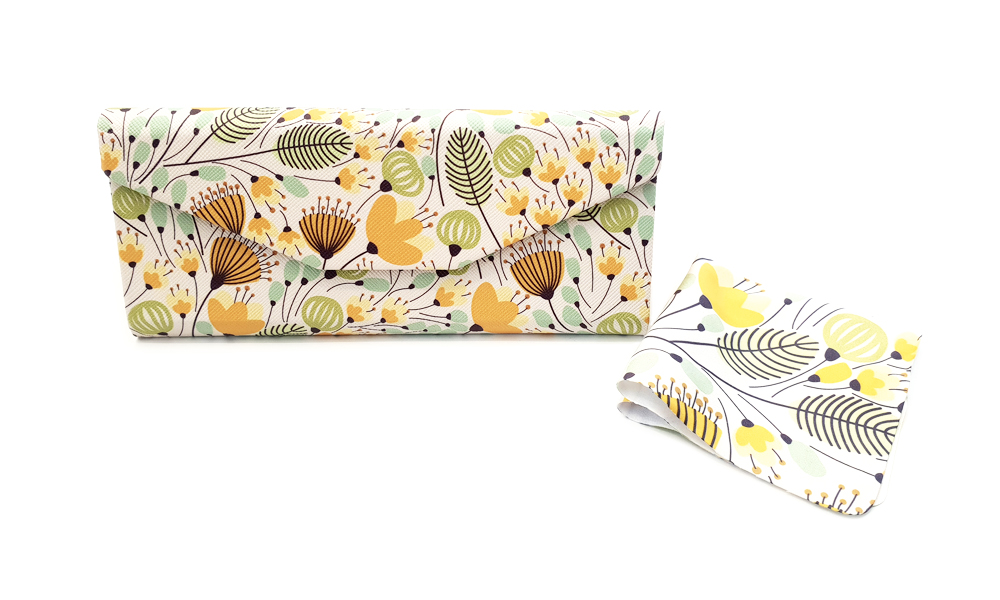 Yellow Blossoms Folding Case  Abstract  Cases