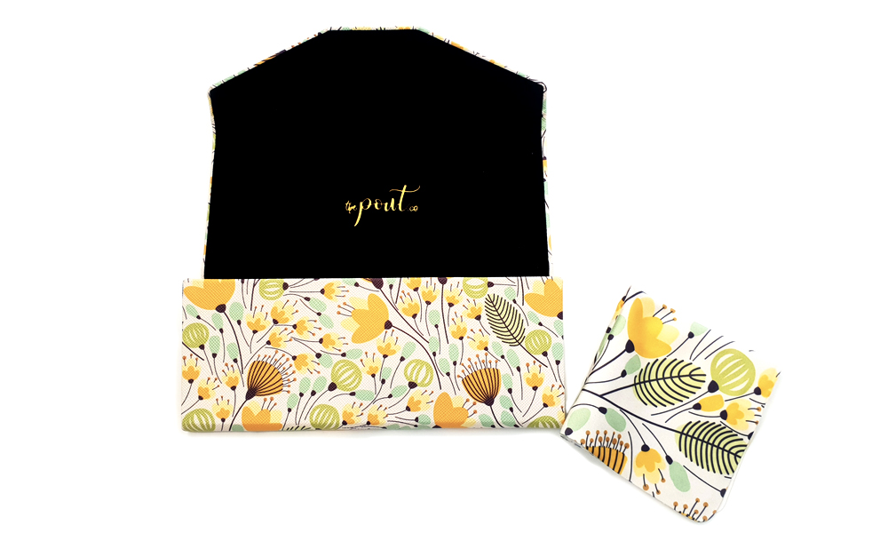 Yellow Blossoms Folding Case  Abstract  Cases