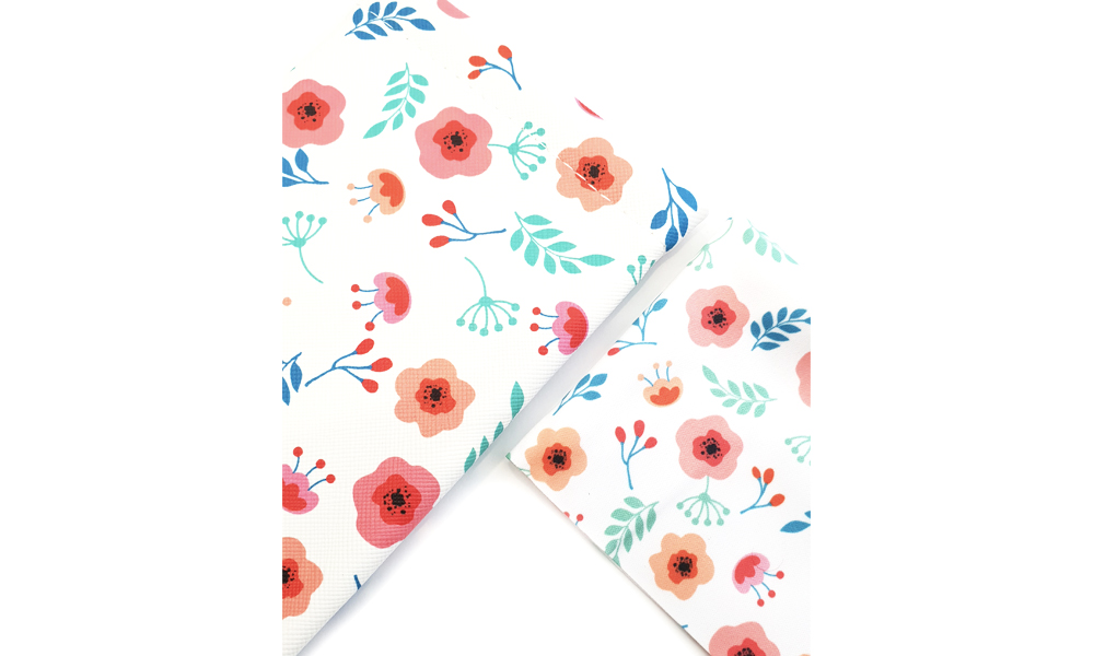 Little Blossoms Soft Pouch Case  White  Cases