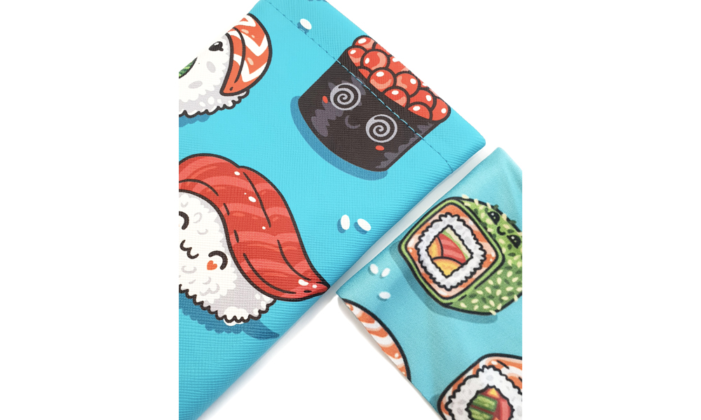 Sushi Rolls Soft Pouch Case  Abstract  Cases