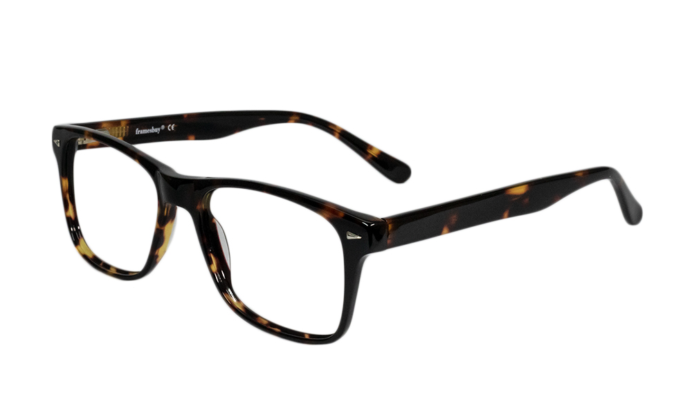 Twink Square Tortoise Full Rim Eyeglasses