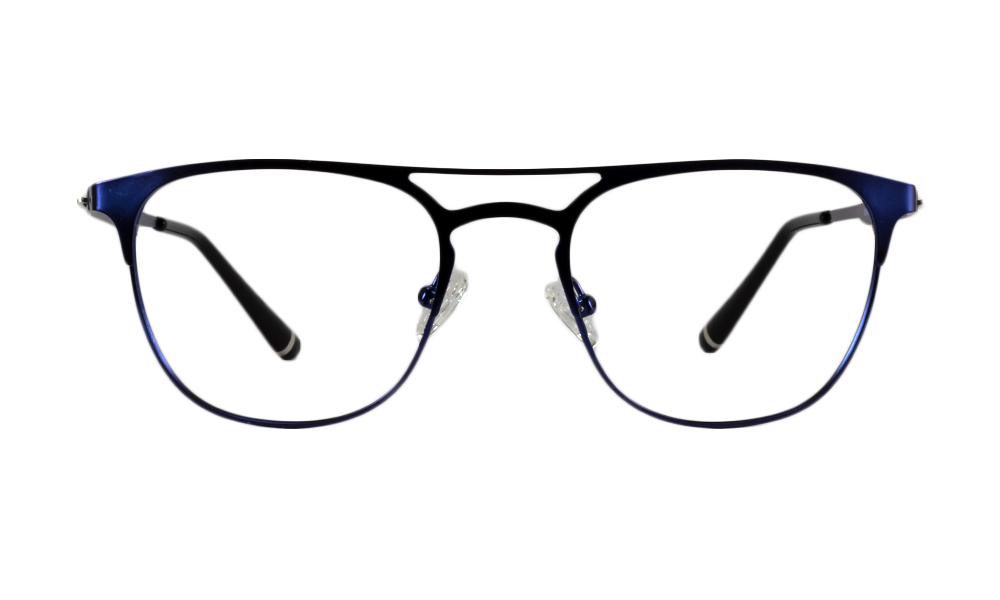 Skyler Square Blue Full Rim Eyeglasses