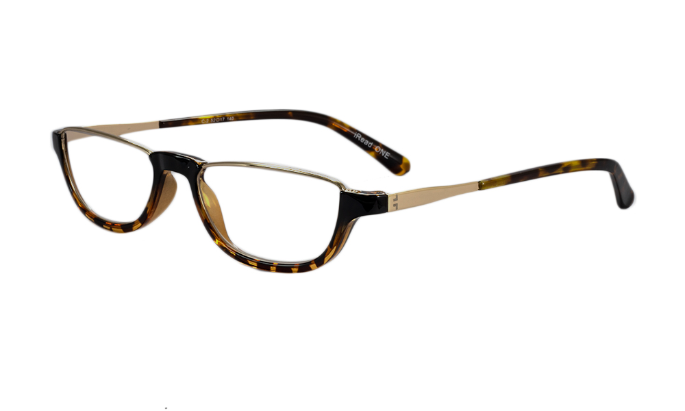 iReadOne ARC Oval Tortoise Full Rim Readingglasses