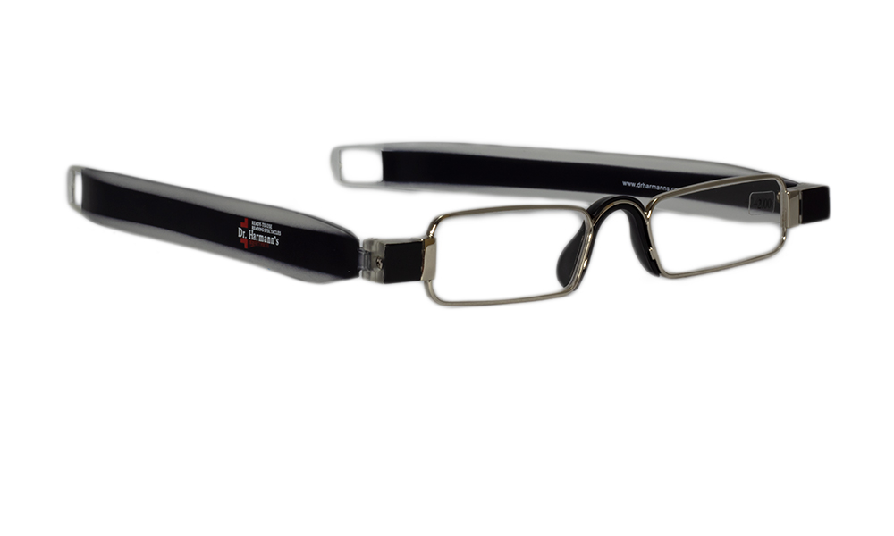 Library1M Rectangle Black Full Rim Readingglasses