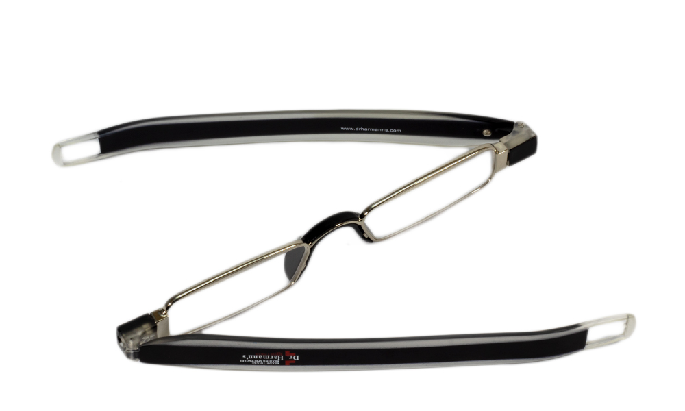 Library1M Rectangle Black Full Rim Readingglasses