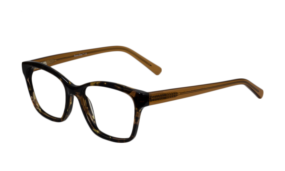 Radiance Square Tortoise Full Rim Eyeglasses