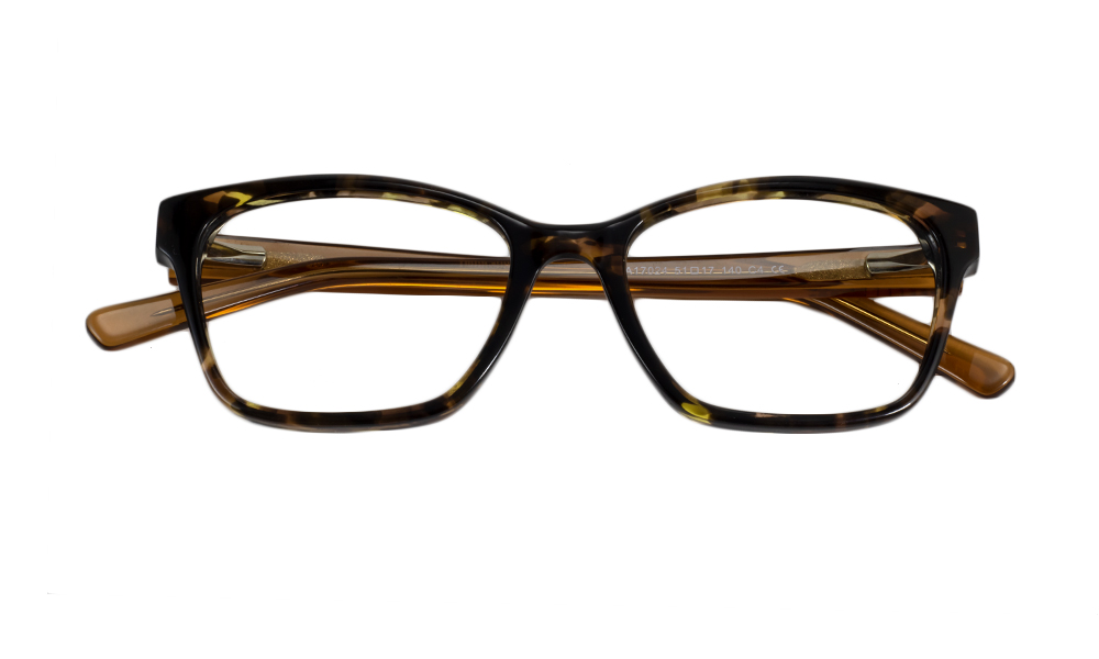 Radiance Square Tortoise Full Rim Eyeglasses