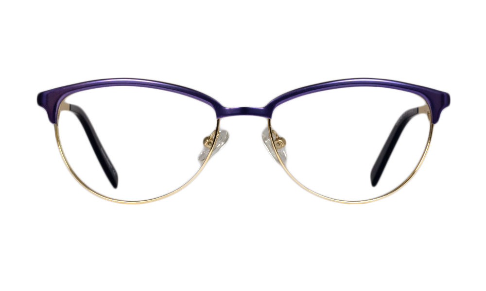Faya Cat Eye Purple Full Rim Eyeglasses