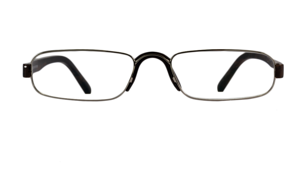 CEO ARC Rectangle Brown Rimless Readingglasses