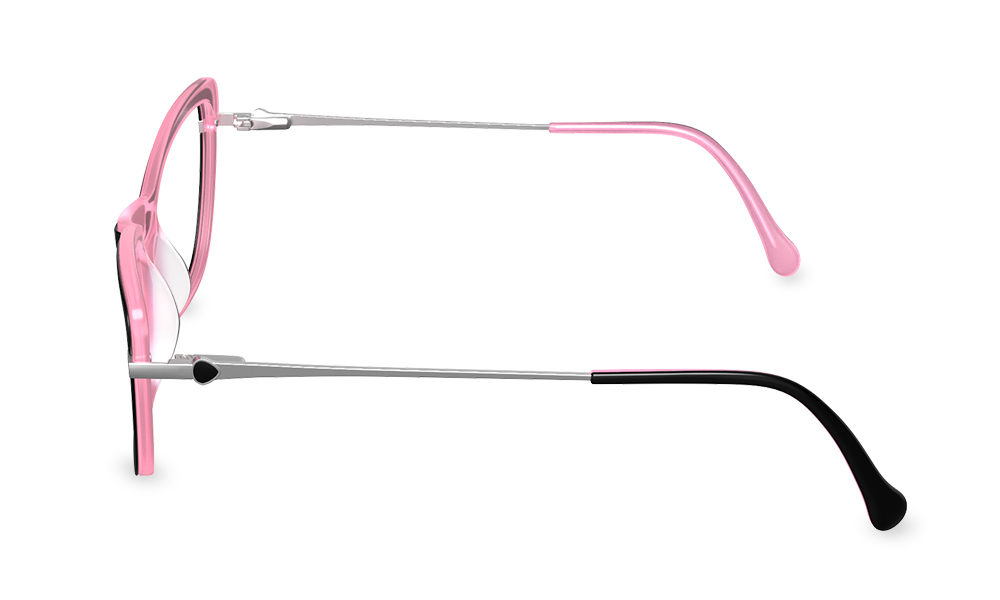 Sherri Cat Eye Pink Full Rim Eyeglasses