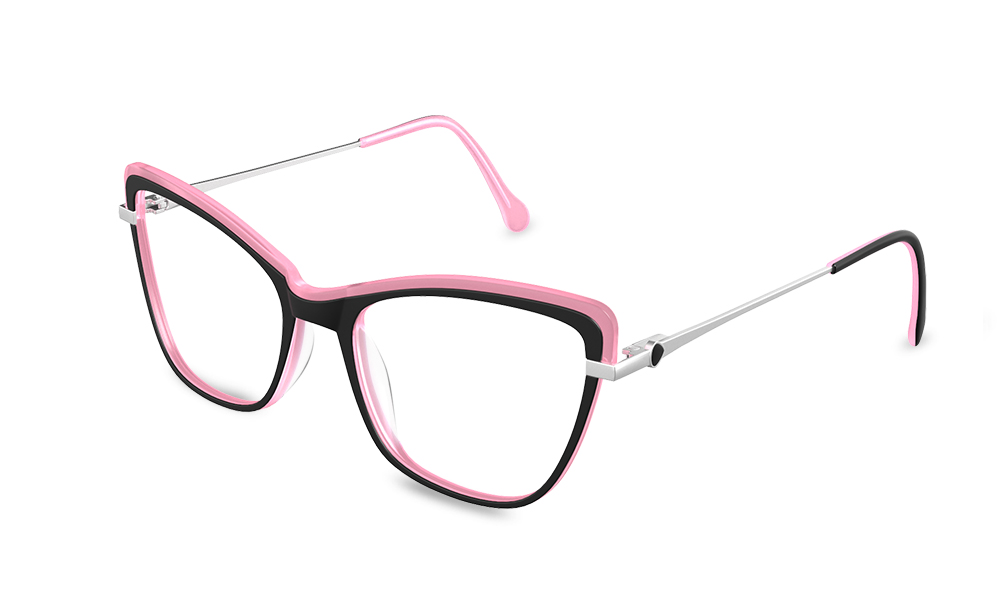 Sherri Cat Eye Pink Full Rim Eyeglasses