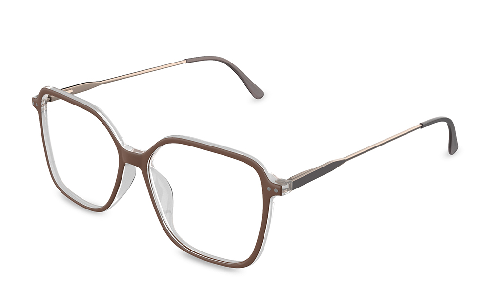 Udda Square Black Full Rim Eyeglasses