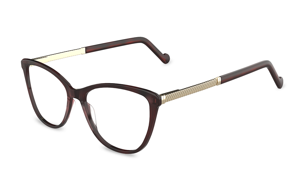 Nanette Cat Eye Brown Full Rim Eyeglasses