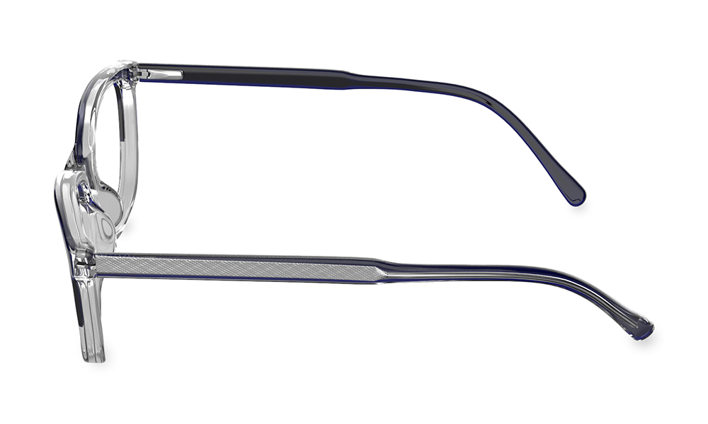 Unicus Oval Dual Tone Full Rim Eyeglasses