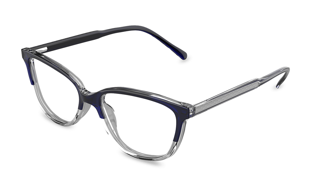 Unicus Oval Dual Tone Full Rim Eyeglasses