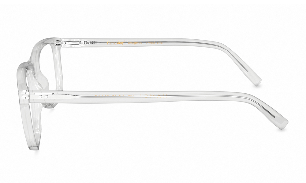 HAMSA Vida Square Clear Full Rim Eyeglasses