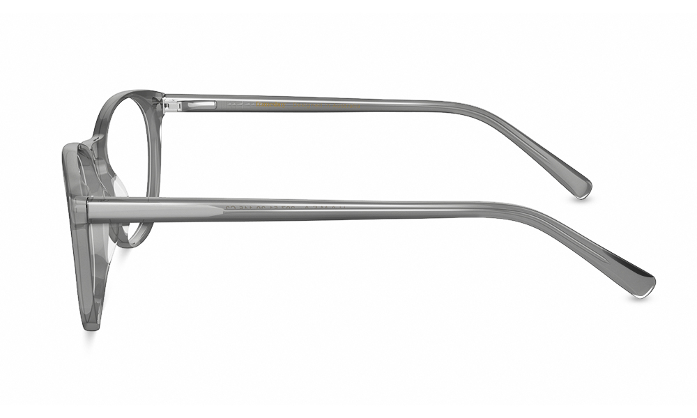 HAMSA Neo Round Grey Full Rim Eyeglasses