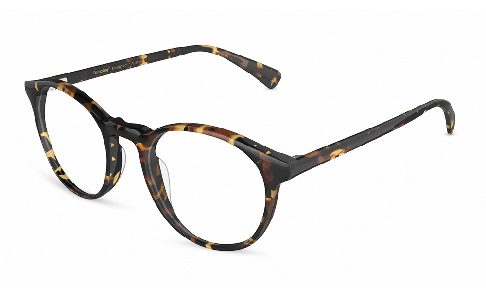 HAMSA Optique Round Tortoise Full Rim Eyeglasses