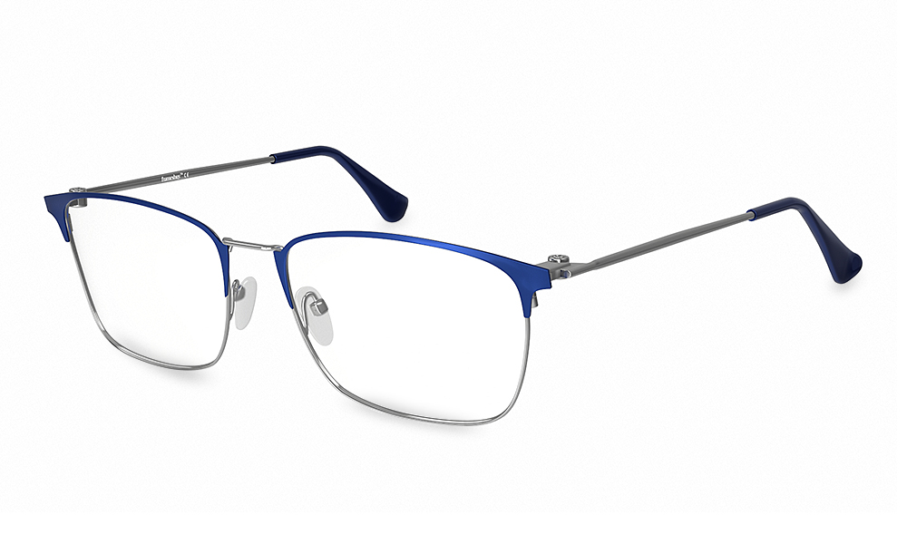 Jean Square Blue Full Rim Eyeglasses
