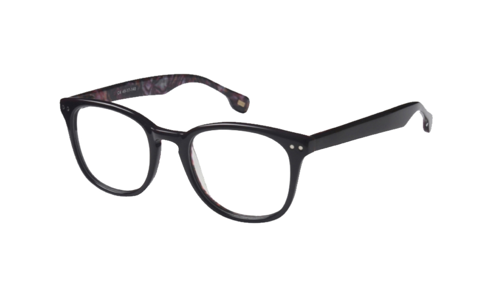 Mars Fashion MF5142 C4 Square Abstract Full Rim Eyeglasses