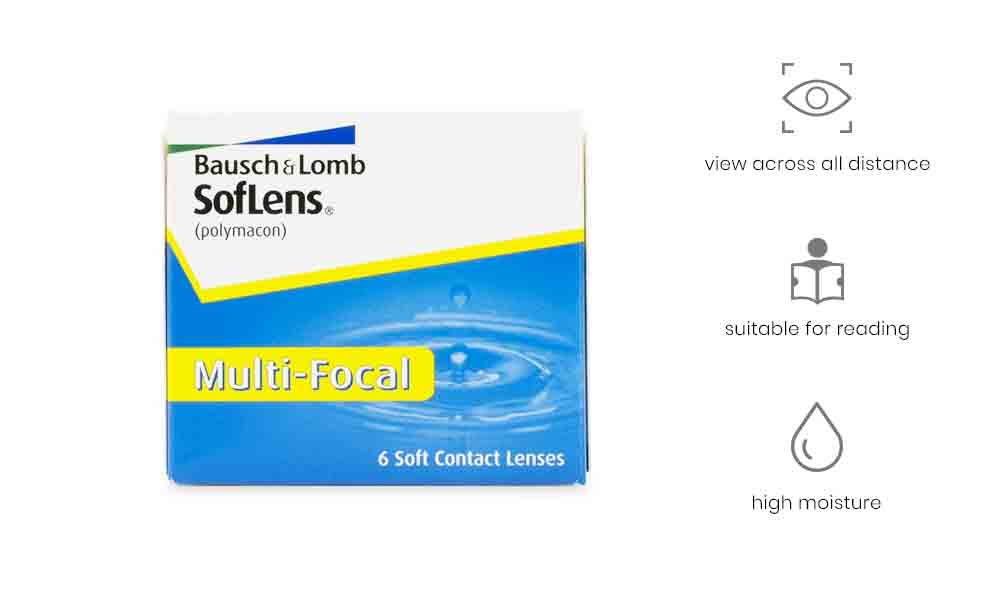 Soflens for Multifocal Monthly 6 Lenses Box    Contactlenses