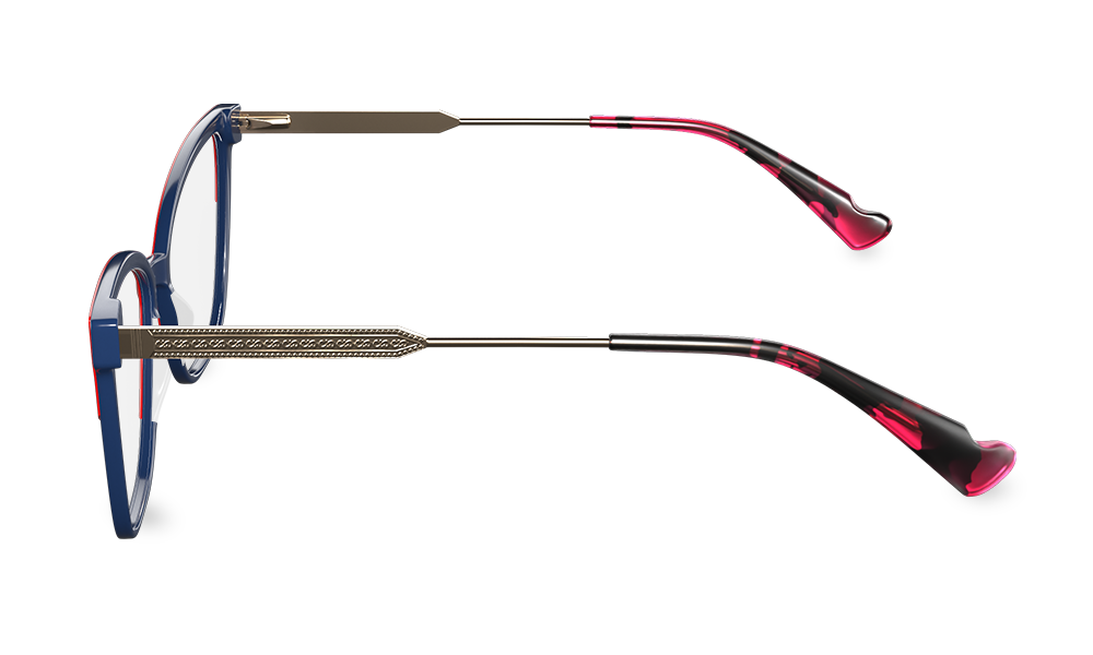 Bello Cat Eye Red Full Rim Eyeglasses