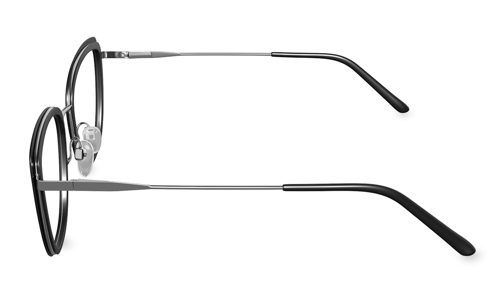 Picara Cat Eye Black Full Rim Eyeglasses